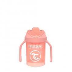 Поильник Twistshake Mini Cup, персиковый