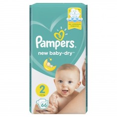Подгузники PAMPERS New Baby мини (4-8кг), 66 шт.