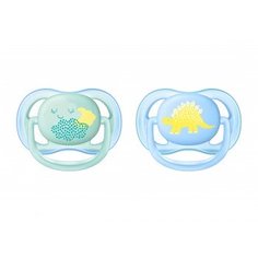 Пустышка Philips Avent серии Ultra Air Desing "Дракон", 0-6 мес., 2 шт.