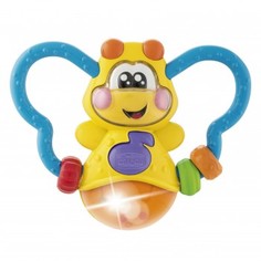 Игрушка-погремушка музыкальная "Бабочка" Chicco, желтый