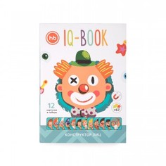 Магнитный пазл "IQ-BOOK" Happy Baby, белый