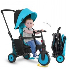 Велосипед детский складной Smart Trike fold 300 Plus, голубой