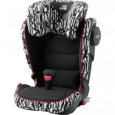 Автокресло Britax Roemer Kidfix III MLetter Design, черный и белый
