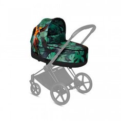 Люлька Cybex Priam III, Birds of Paradise, зеленый и черный