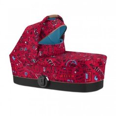 Люлька Cybex Balios S Values for Life LOVE, красный