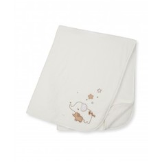 Плед велюровый "Слоненок", белый Mothercare
