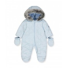 Комбинезон утепленный на флисовой подкладке, голубой Mothercare