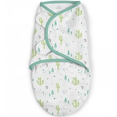 Конверт на липучке Summer Infant Swaddleme, S/M, белый