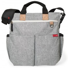 Сумка для мамы на коляску Skip Hop Duo Signature, Grey Melange, серый