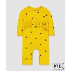 Комбинезон My K в горошек, желтый Mothercare