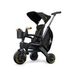 Складной велосипед Doona Liki Trike S5, Nitro Black, черный