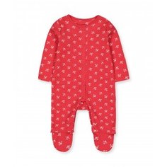 Комбинезон с цветочным рисунком, красный Mothercare