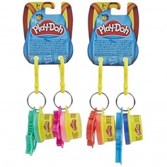 Игровой набор Hasbro Play Doh Масса для лепки и 2 брелка