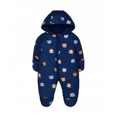 Комбинезон на флисовой подкладке, синий Mothercare