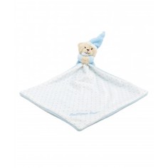 Одеяло с игрушкой медвежонком, голубой Mothercare