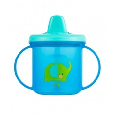 Поильник-непроливайка Mothercare "Слоник",220 мл, цвет: синий