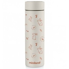 Детский термос для еды и жидкостей Miniland Natur Thermos Bunny "Зайчик", 450 мл