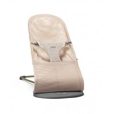 Кресло-шезлонг BabyBjorn Bouncer Bliss Mesh, Pearly Pink