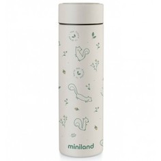 Детский термос для еды и жидкостей Miniland Natur Thermos Chip "Бурундук", 450 мл