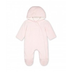 Комбинезон велюровый "Зайчики", розовый Mothercare