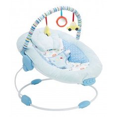 Шезлонг Mothercare "Кубики", цвет: голубой