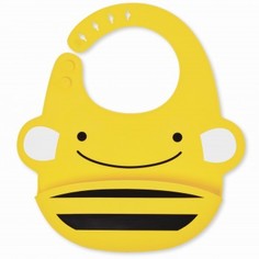 Силиконовый слюнявчик Skip Hop "Пчела"