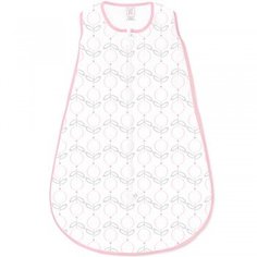 Трикотажный спальный мешок SwaddleDesigns Lolli Fleur, розовый