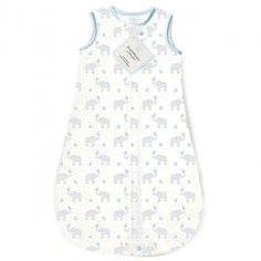 Спальный мешок для новорожденного SwaddleDesigns zzZipMe Sack Elephant Chickies