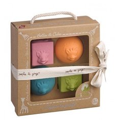 Игрушки в наборе: мячики кубики Vulli