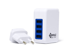 Зарядное устройство Kreolz TJ-131 4xUSB 4A Smart IC