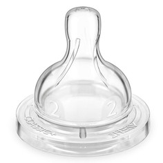 Соска Philips Avent Classic + SCF632/27 медленный поток (2шт) 82820