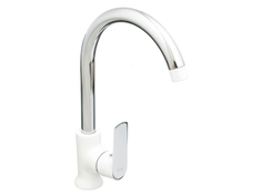 Смеситель Frap F4031 White-Chrome