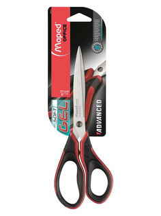 Ножницы Maped Advanced Gel 210mm Black-Red 499210