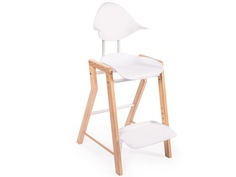 Стул Happy Baby Ecolux White 4690624033957