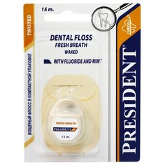 PresiDENT Зубная нить вощеная