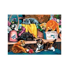 Рыжий кот Картина по номерам