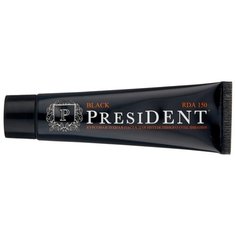 Зубная паста PresiDENT Black