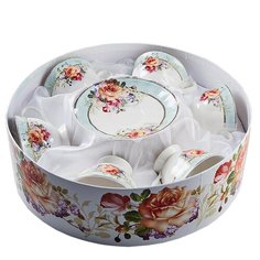 Чайный сервиз Rosario Бургундия