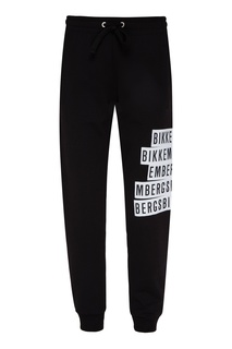 Черные спортивные брюки с карманами Dirk Bikkembergs