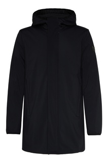 Черная куртка с логотипом Emporio Armani
