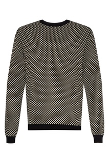 Джемпер с узором в клетку Emporio Armani