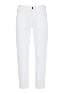 Белые хлопковые джинсы Barbara BUI