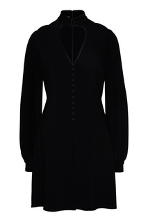 Платье с фигурным вырезом Gucci