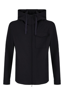 Шерстяная рубашка с карманом Emporio Armani