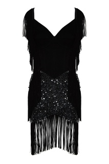 Блестящее платье с бахромой Yana Dress