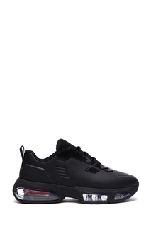 Черные кроссовки Collision 19 LR Prada