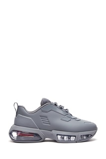 Кроссовки стального цвета Collision 19 LR Prada