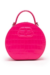 Круглая розовая сумка Vanity XS Balenciaga