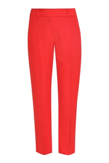 Красные льняные брюки Ermanno Scervino