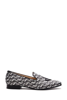 Лоферы с узором Sache Flat Jimmy Choo